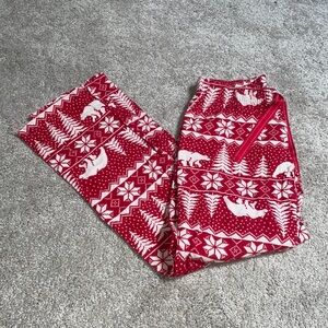 Old Navy Womans pjs in red and white Christmas pattern size XS